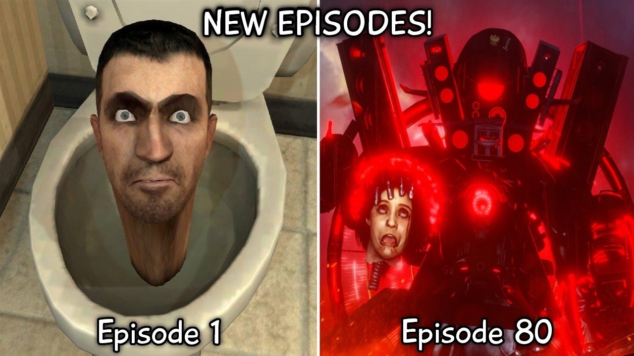 Skibidi Toilet 1 - 80 ALL Episodes (60 FPS REMASTERED) Upgraded Titan Speakerman 3.0 (Episode 81?!)