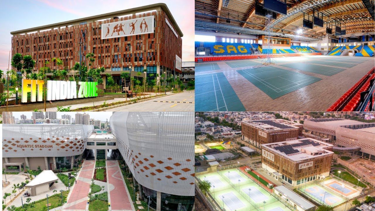 Veer Savarkar Sports Complex at Naranpura in Ahmedabad, Gujarat Ready to Host International Games
