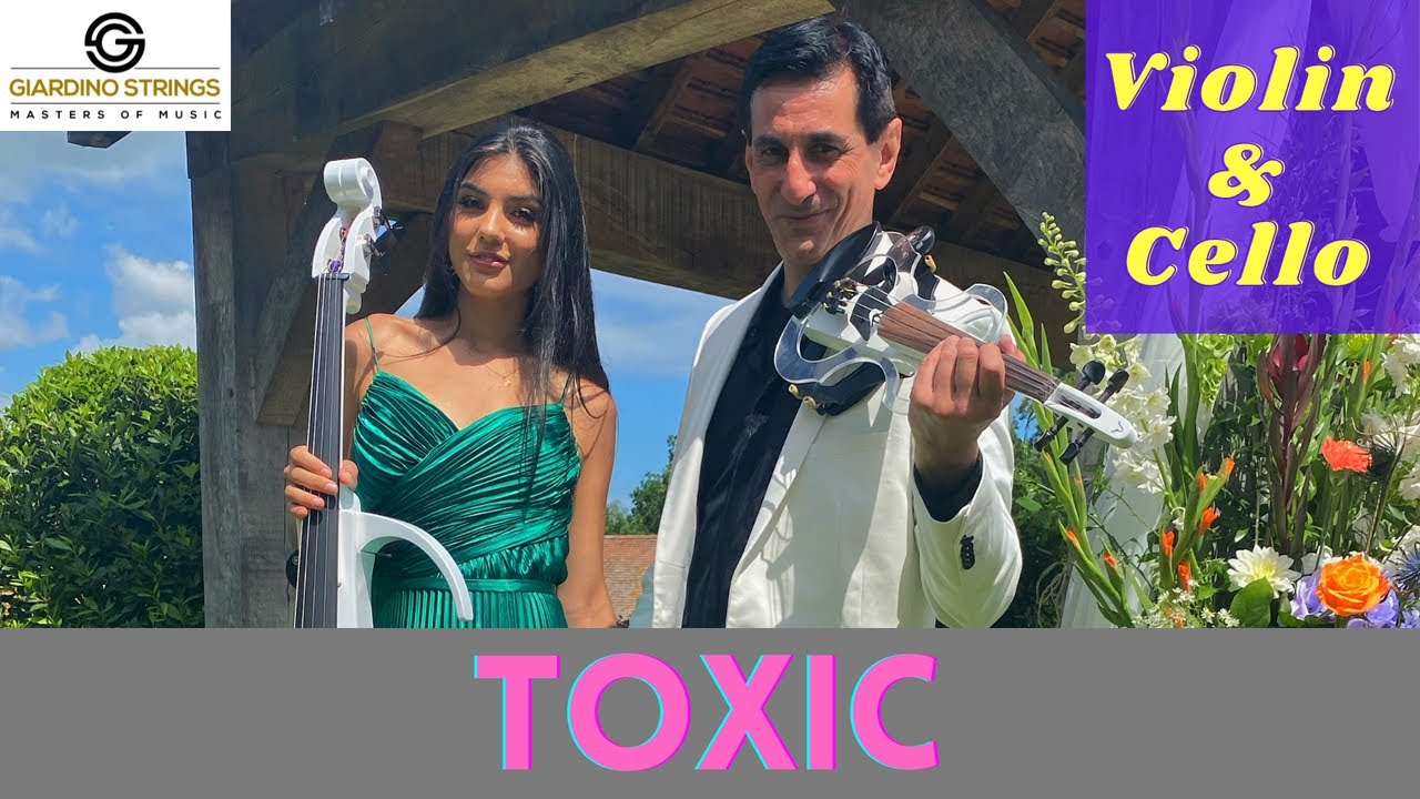 TOXIC - Britney Spears - Wedding String Duo cover by Giardino Strings, London