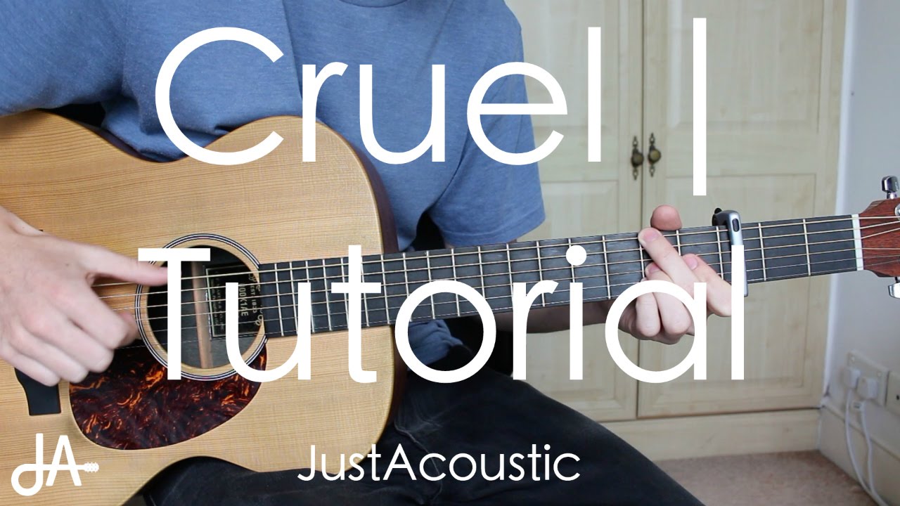 How To Play: Cruel - Snakehips ft. ZAYN (Guitar Tutorial Lesson)