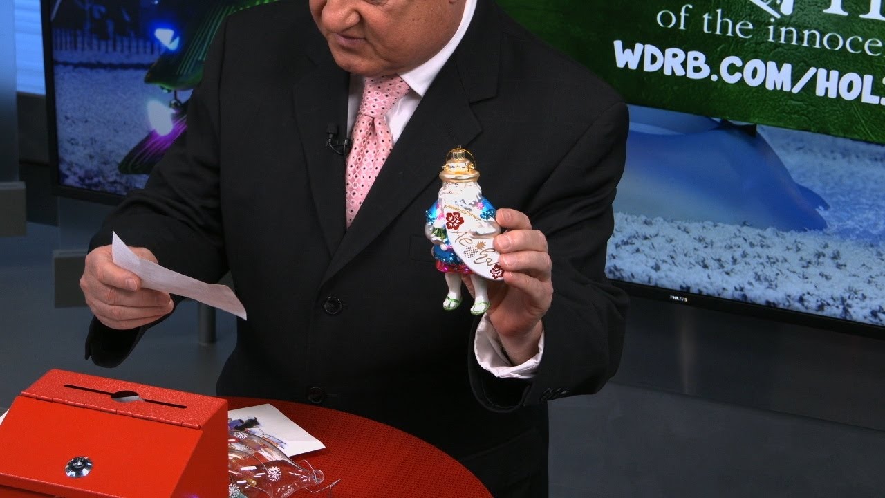 WDRB Mornings crew unboxes more ornaments and donations for Jude's Jingle Tree