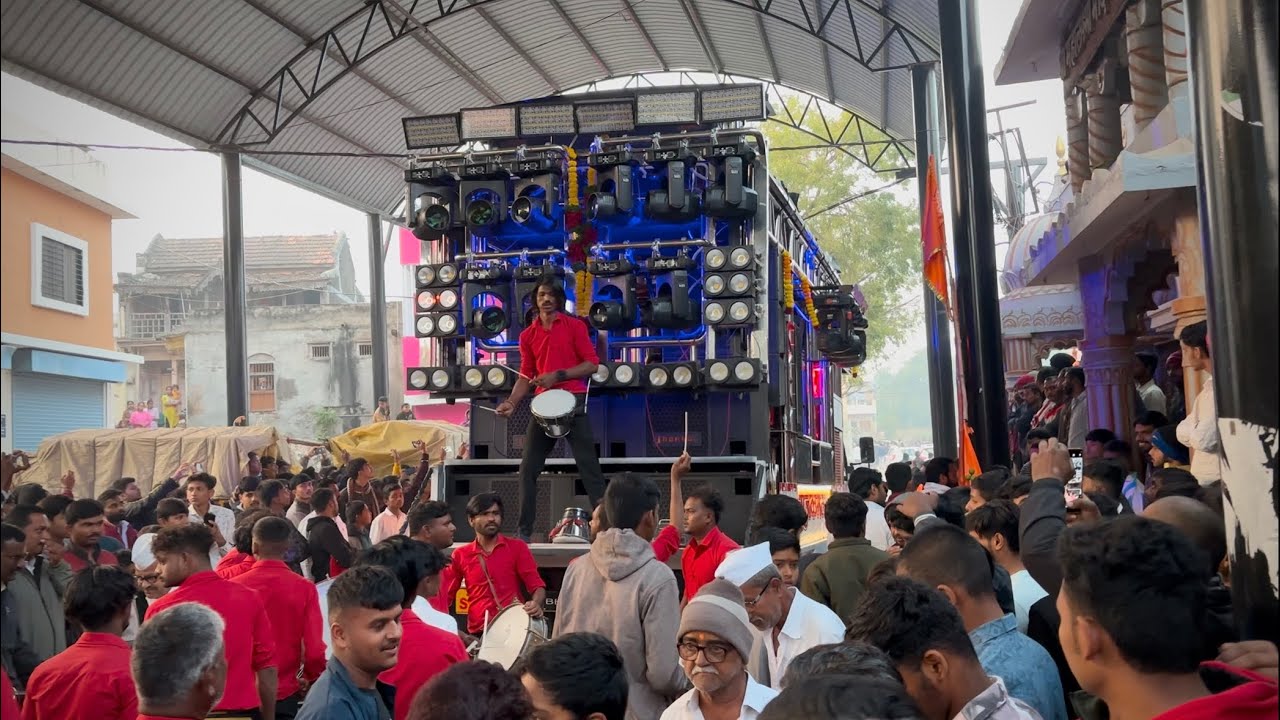 🚩 उदे ग अंबे उदे 🙏✨ | Song Performance By 🎤Rajkamal Brass Band Satana | New Opening ..💥