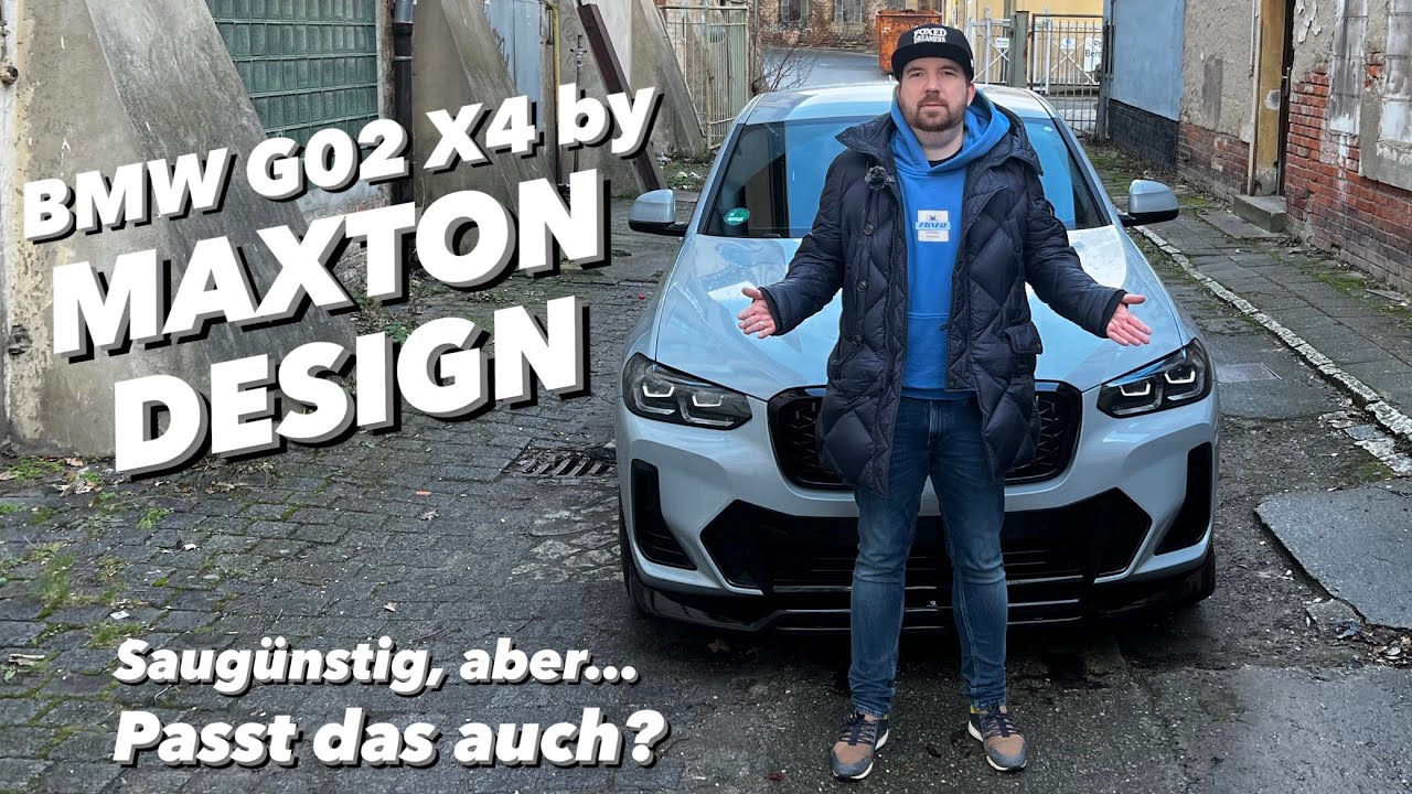 MAXTON DESIGN BMW X4 G02 - Saugünstig aber auch gut? Tuning für den Daily! Auch für X3 G01 mit TÜV