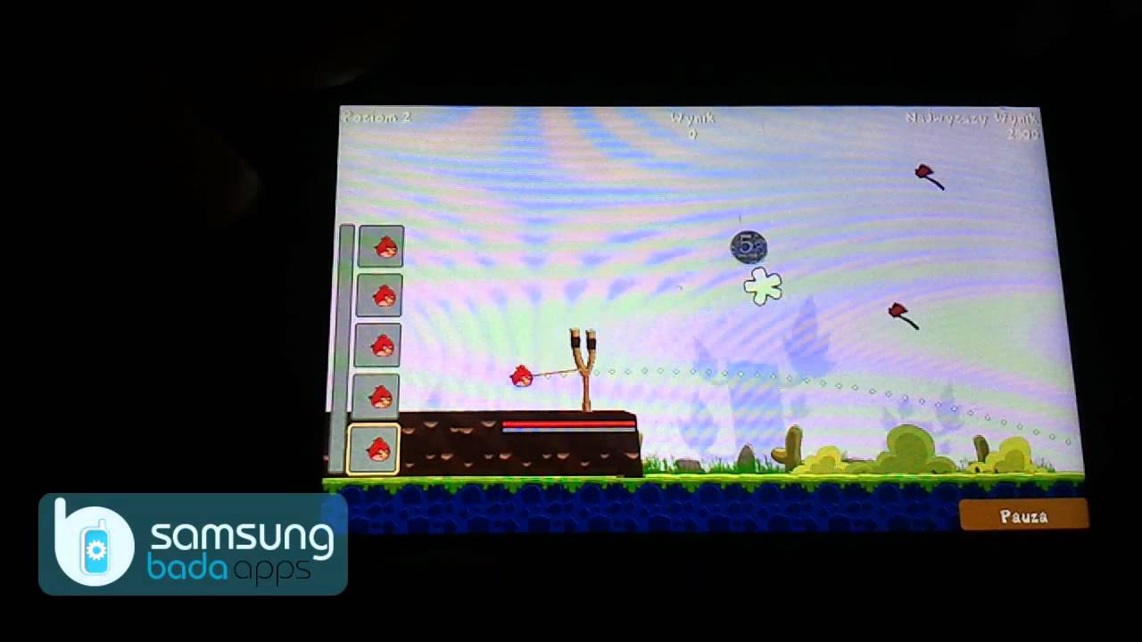 Angry Birds for Bada: (Java) Demo on Samsung Wave II(GT-S8530)