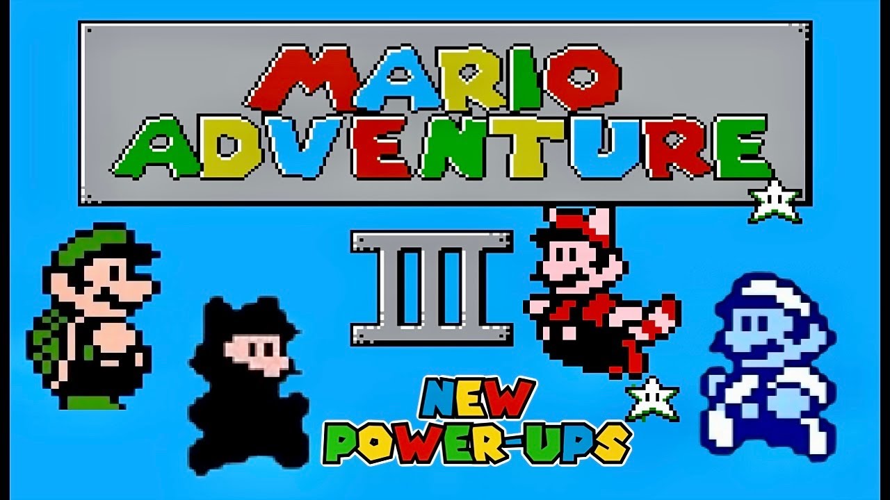 Mario Adventure 3 - SMB3 ROM Hack with New Power-Ups!