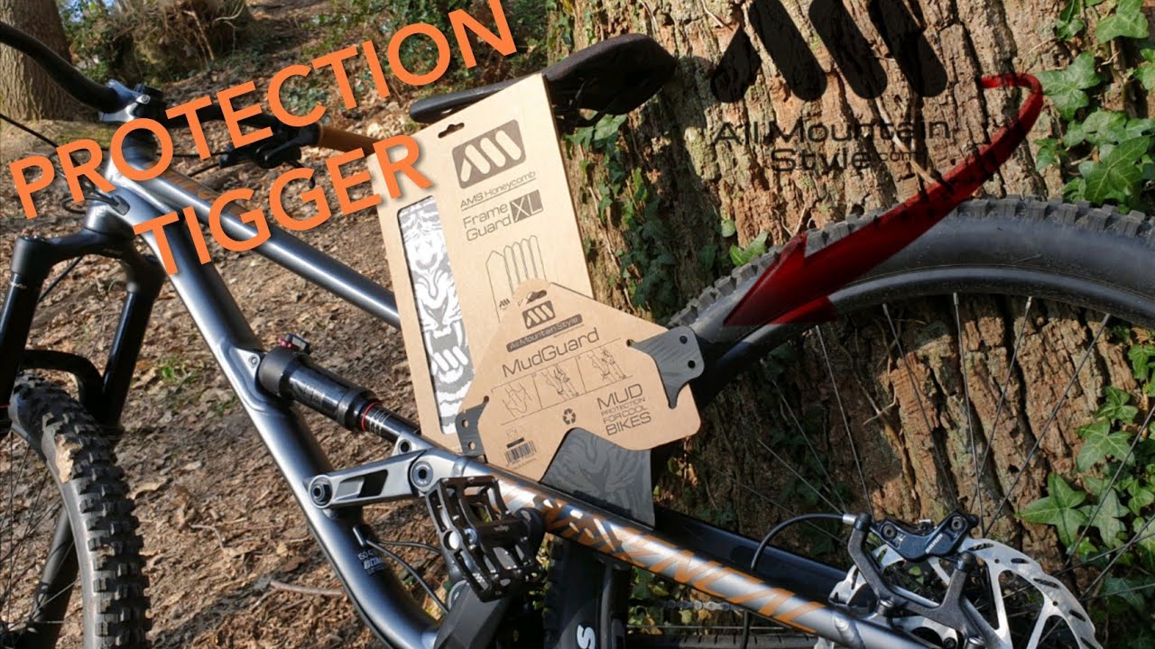 AMS FRAME GUARD & MUD GUARD // INSTALL // ALL MOUNTAIN STYLE COMMENCAL CLASH