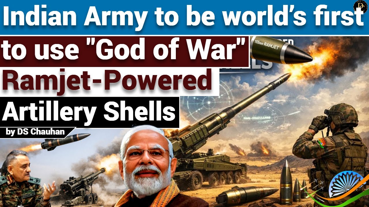India's Historic Move! Army Test World's First Ramjet-Powered Artillery Shell | Deep Concept