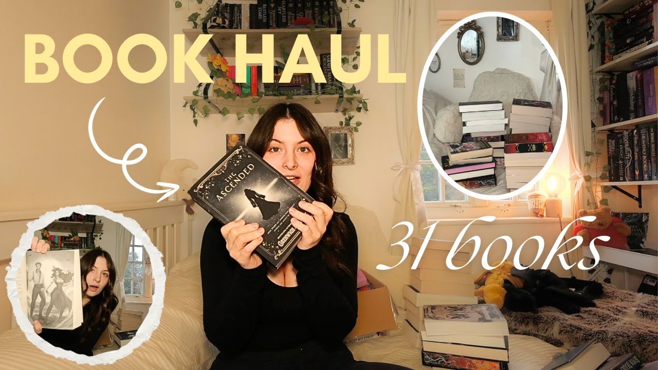 HUGE book haul 📚✨