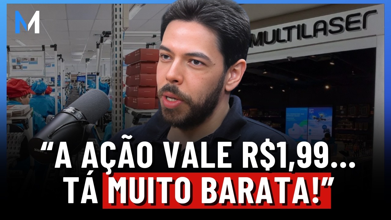 MULTILASER (MLAS3) EM QUEDA LIVRE: ser&aacute; que ela vai se recuperar? | Market Makers #124