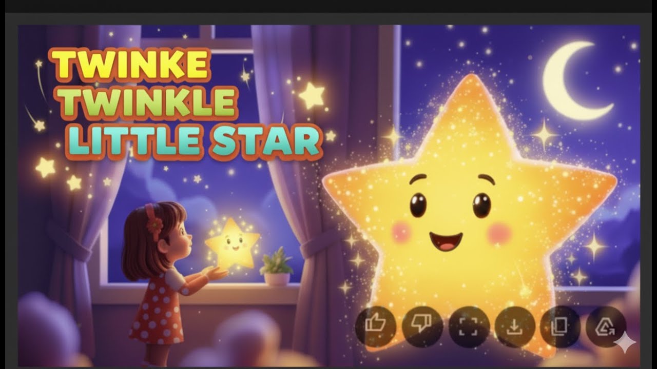 Twinkle Twinkle Little Star | Bedtime Story for Kids | lullaby story | Star tales |
