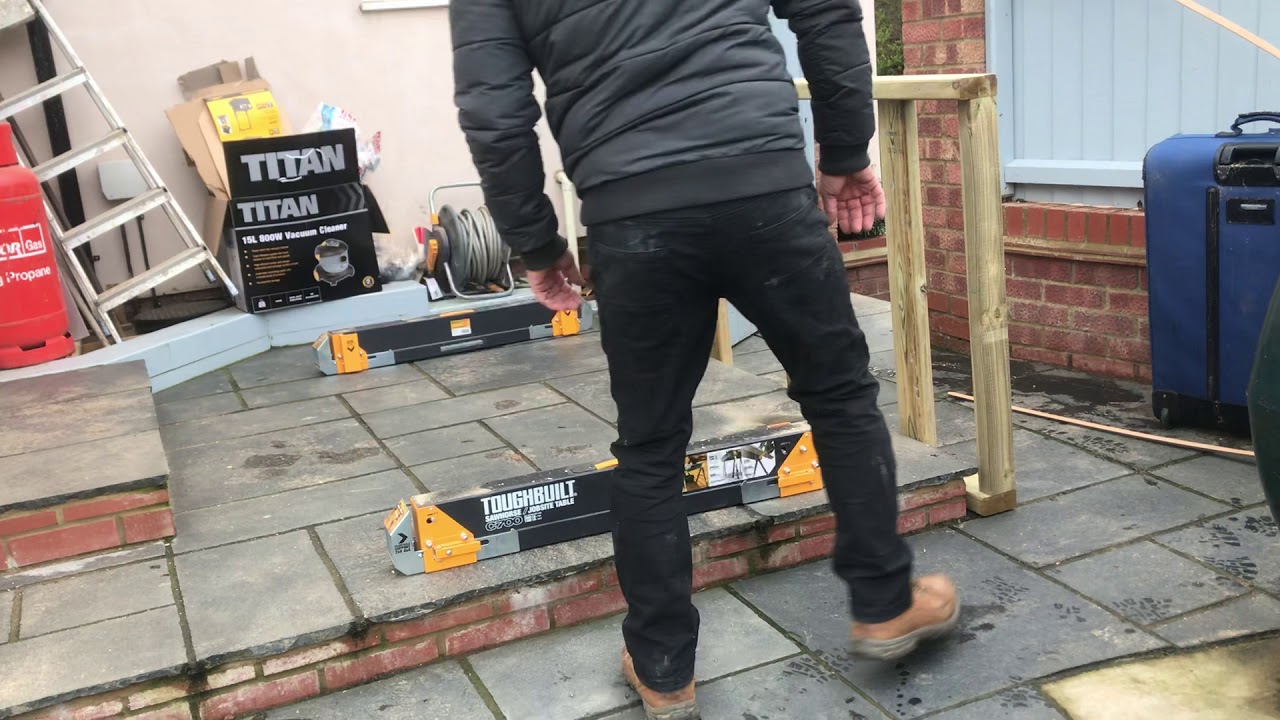 Toughbuilt sawhorse jobsite table C700