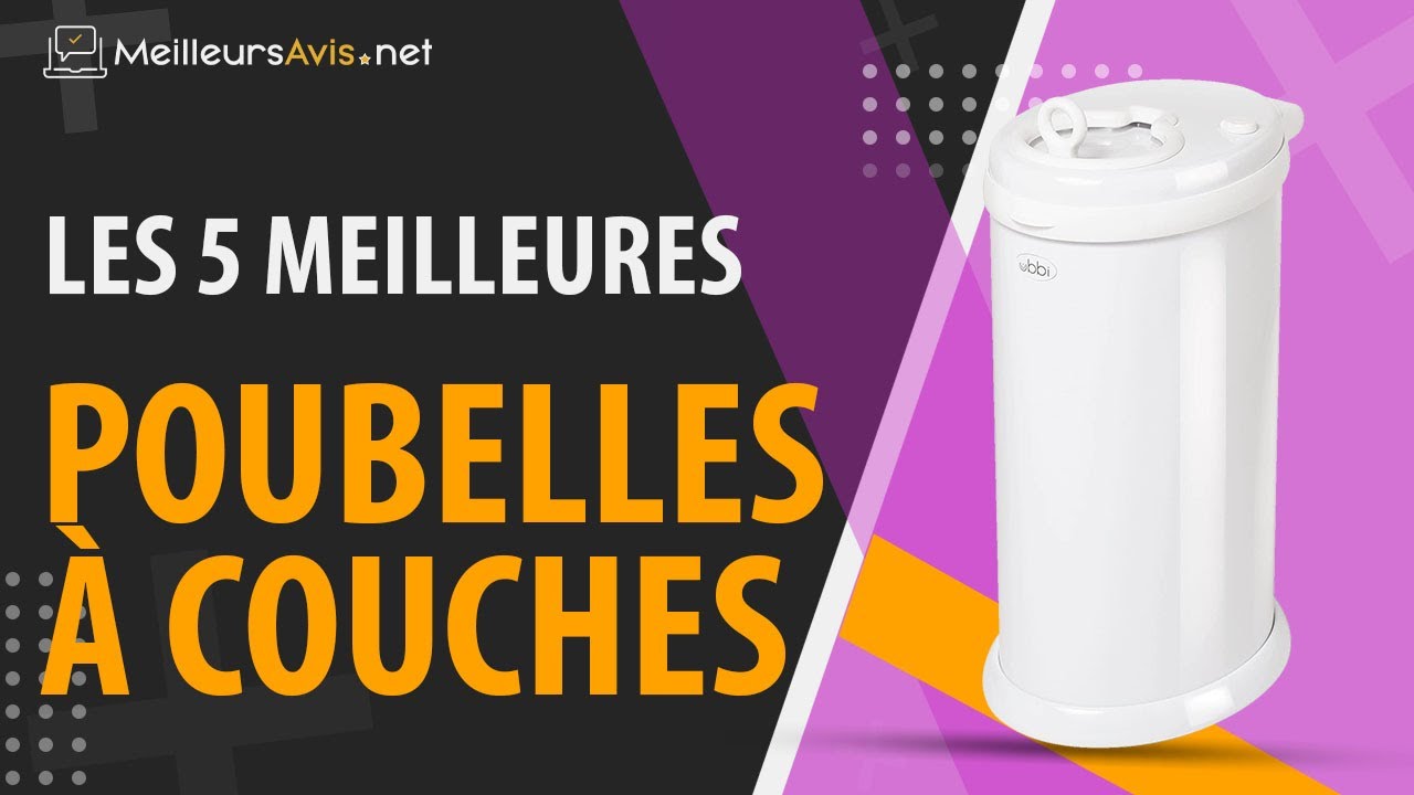 ⭐️ MEILLEURE POUBELLE À COUCHES - Avis & Guide d'achat (Comparatif 2021)