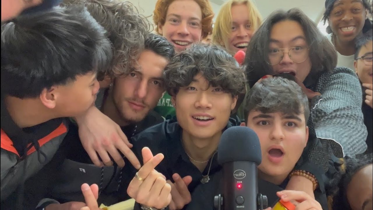 ASMR WITH FRIENDS AT SCHOOL | Michael ASMR