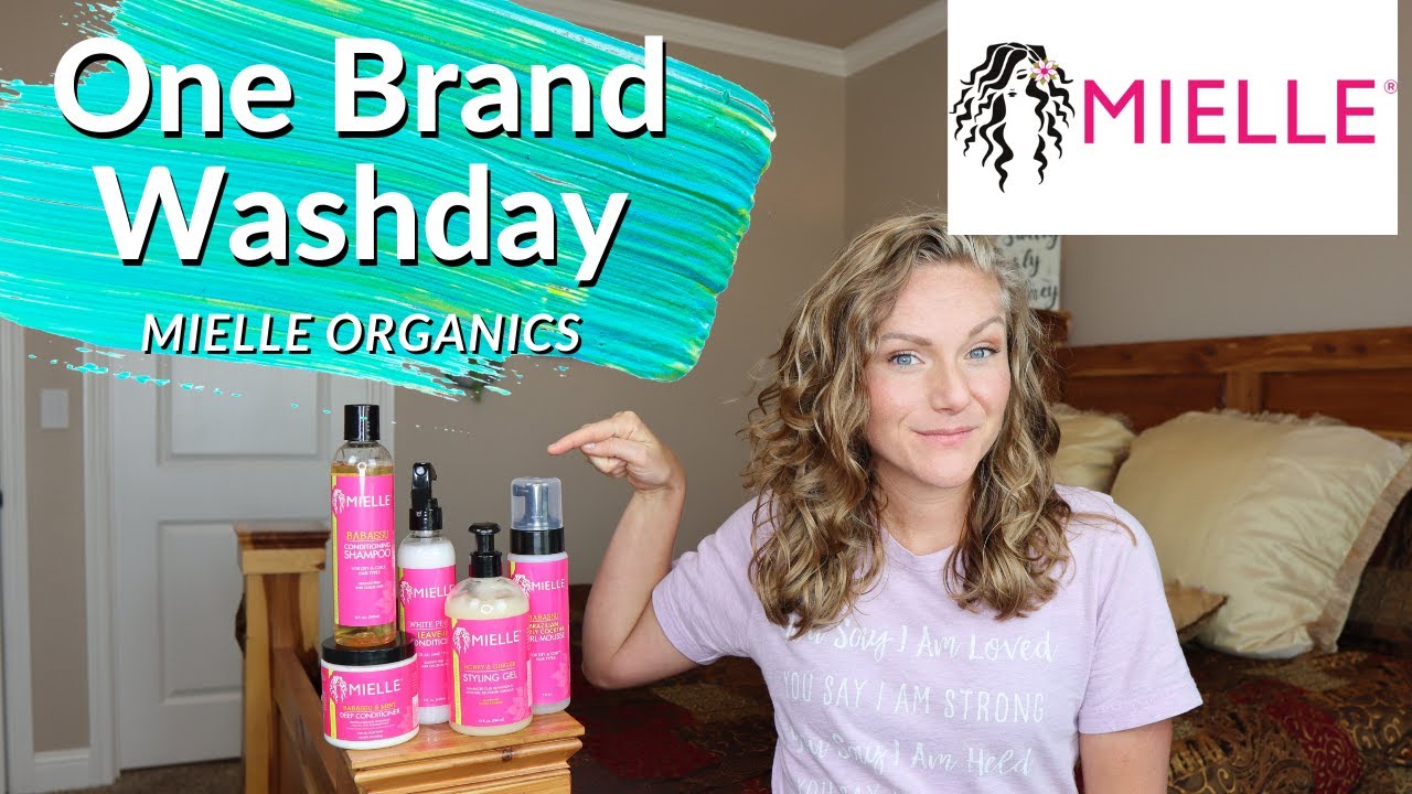 One Brand Washday with Mielle Organics (2A, 2B, 2C Hair)