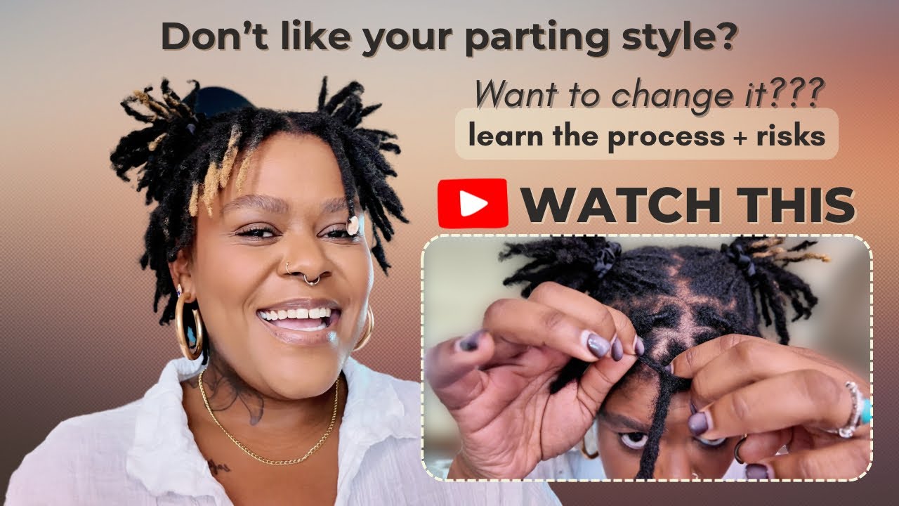 Want to change the parts on your locs? Watch this. (The Risks and How to Do It Safely)