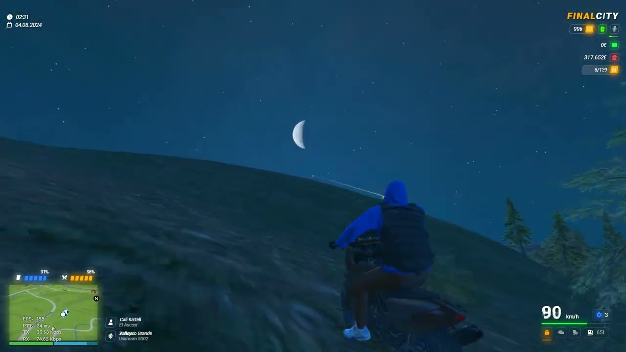 [finalcity] jaime sole aufm Moped☢️🤡