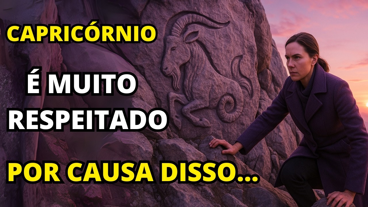 As 7 ATITUDES SILENCIOSAS que fazem capricórnio ser MUITO RESPEITADO - É por isso que...