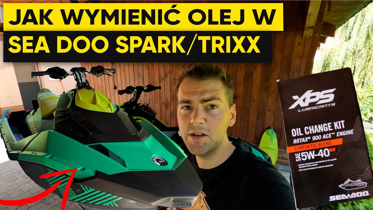 JAK WYMIENIĆ OLEJ W SEA-DOO SPARK/TRIXX