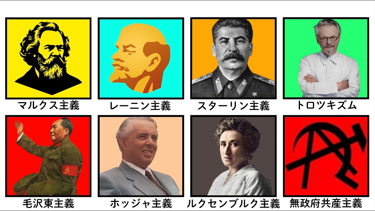【解説】様々な形態の共産主義を解説