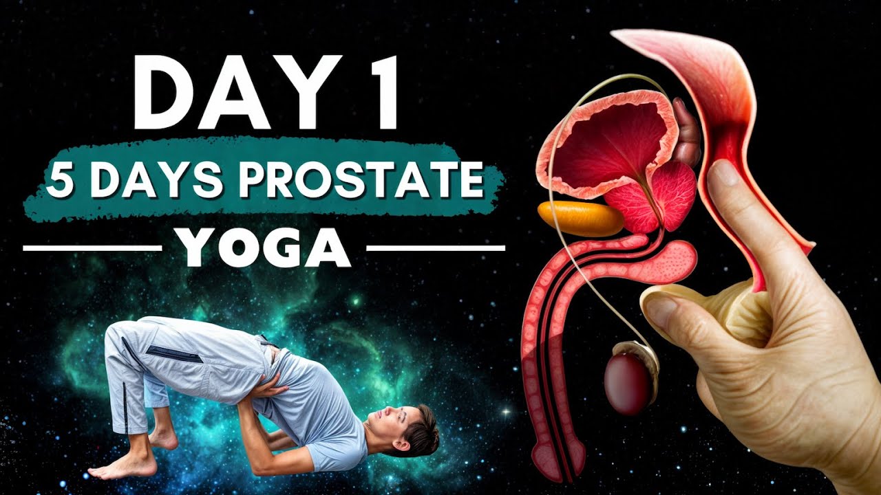Day 1 to a Prostate-Free Life | Yoga Exercises for Men’s Health