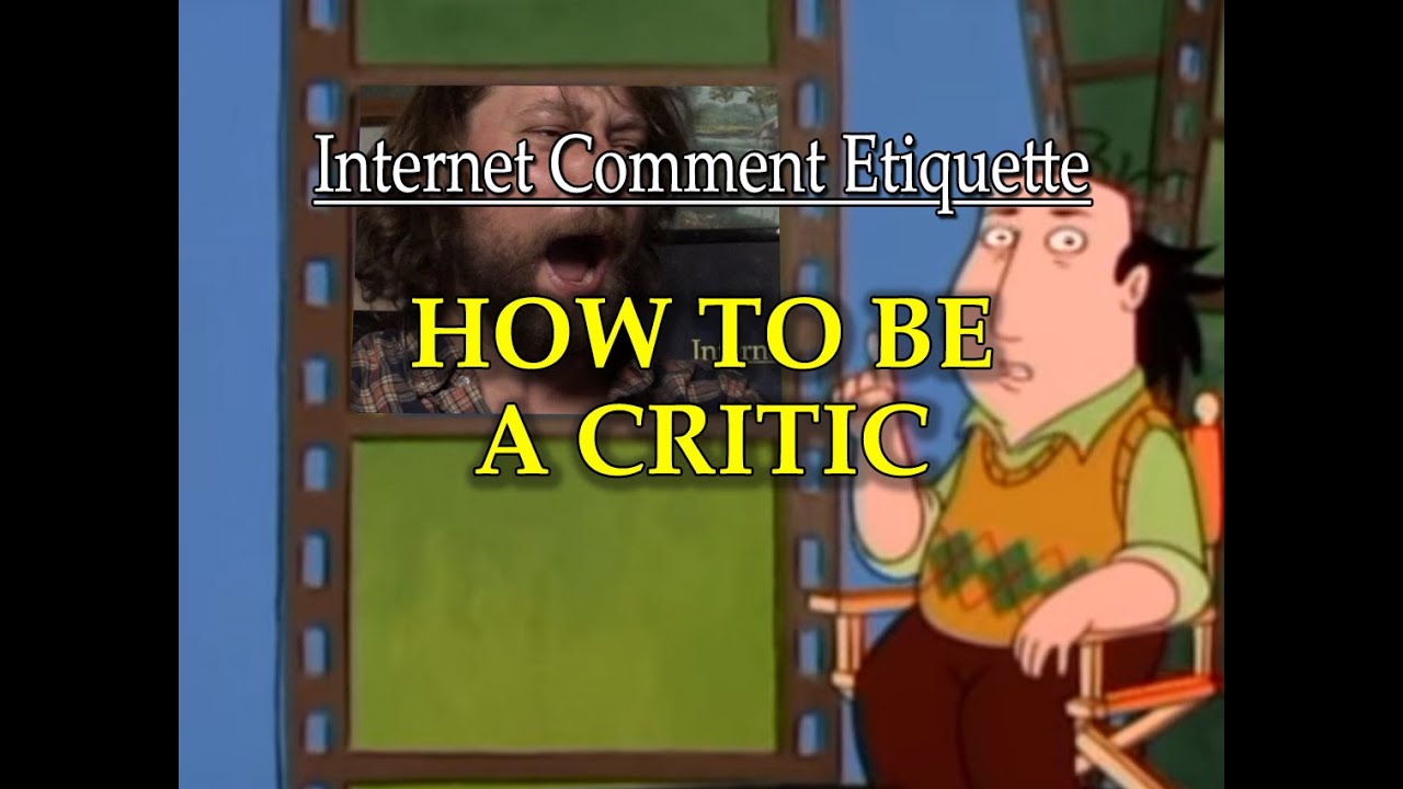 Internet Comment Etiquette: 