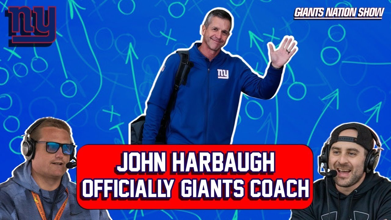 John Harbaugh Officially Giants Coach | 117