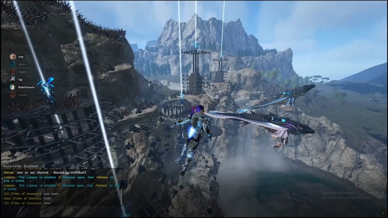 Ark Base Tour | Ragnarok | Triple Waterfall | Smiley Face | Unofficial PVP