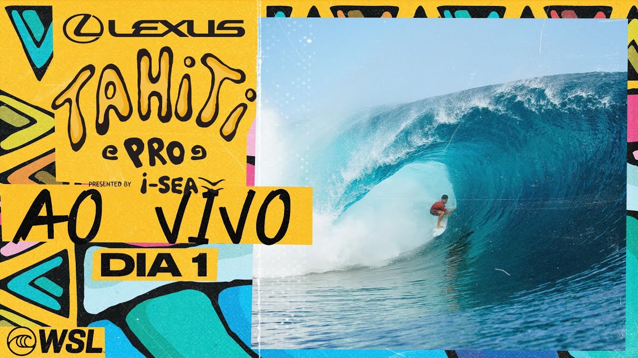 🔴AO VIVO - Lexus Tahiti Pro presented by I-SEA 2025 - Dia 1