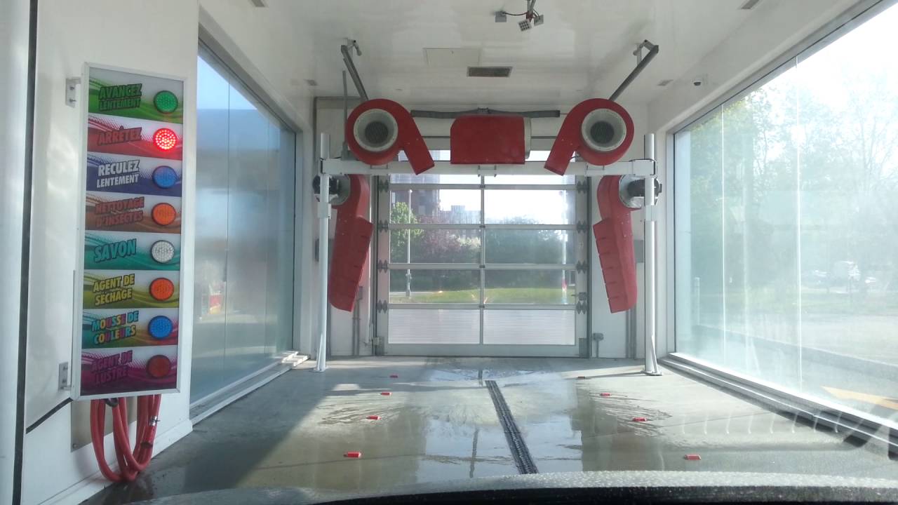 Shell Gas Station Car wash.