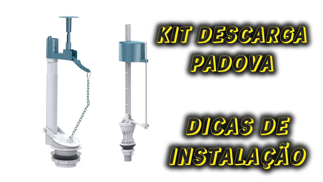 Como Instalar o Kit Completo para Caixa Acoplada PÁDOVA (Passo a Passo)