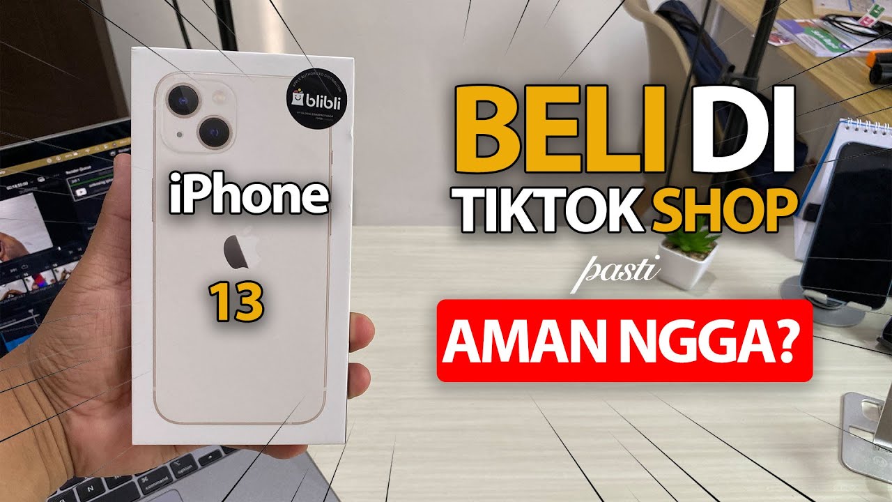 Review Jujur Pengalaman Beli iPhone 13 Garansi Resmi Indonesia di Live Tiktok Shop!