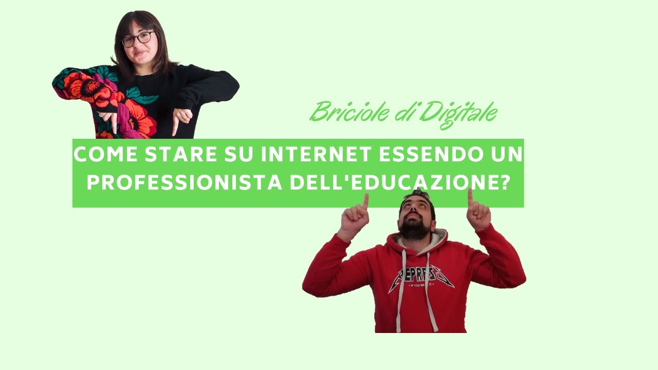 Come stare su Internet essendo un professionista dell'educazione?
