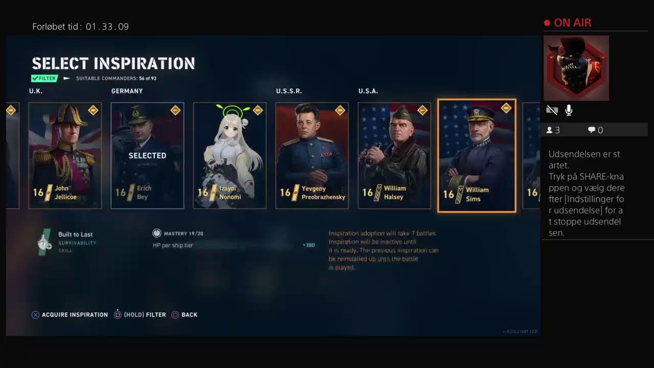 We Play Wold Of Warships Legends Prof Gaming Talking Polish English Danish