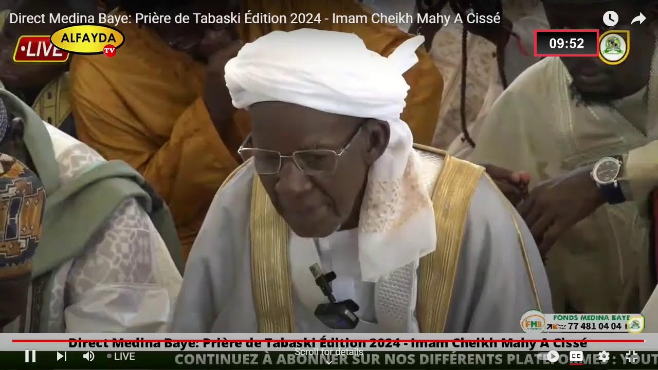 MEDINA BAYE - PRIERE DE LA TABASKI 2024