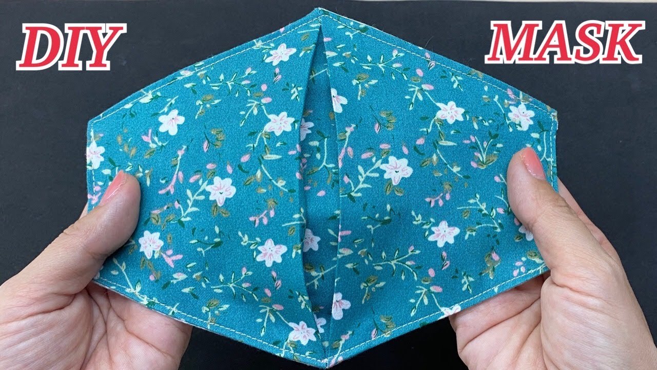 Diy Fabric Face Mask 2 In 1 Easy Pattern Sewing Tutorial | วิธีทำหน้ากากอนามัยแบบผ้าใช้ได้สองด้าน |