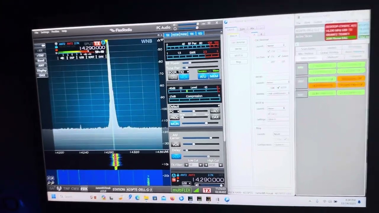 Flex 6400 Audio sound checks