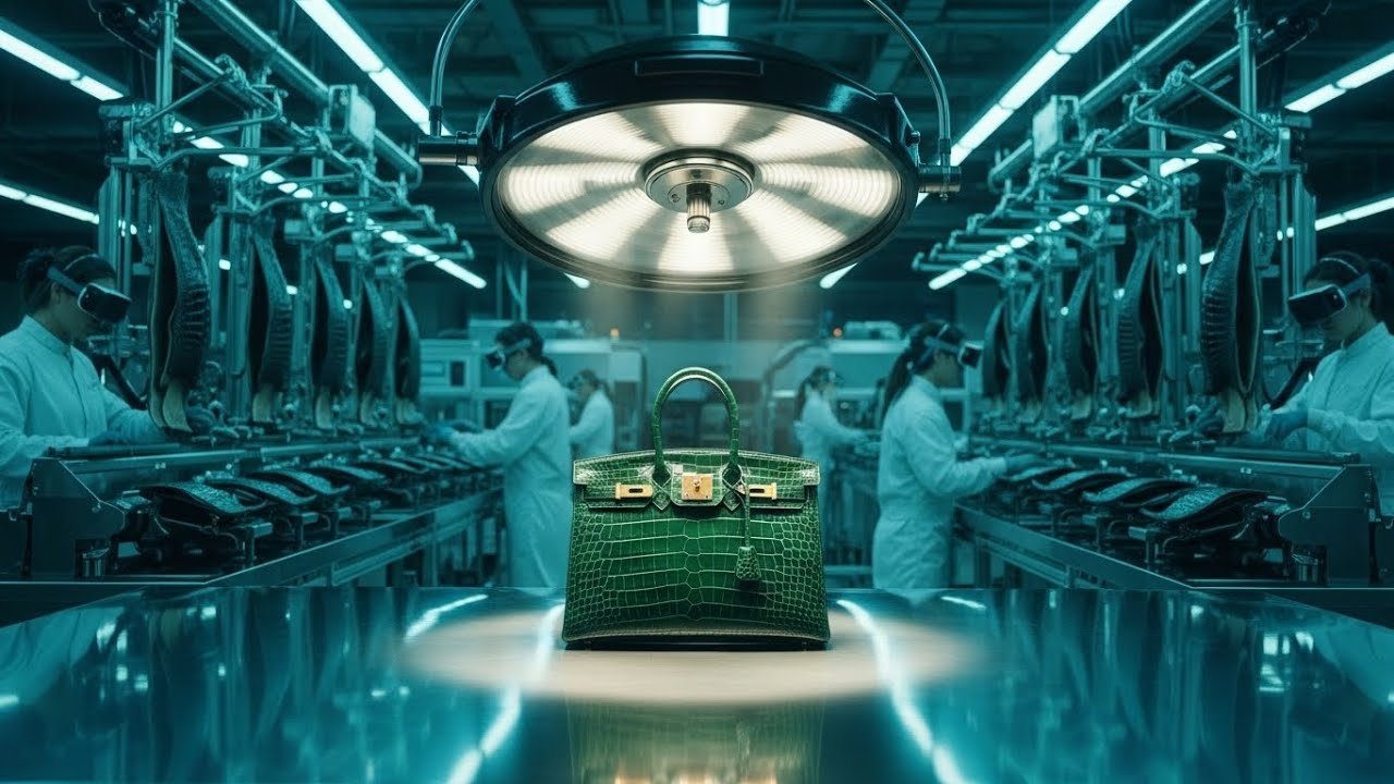 Million-Dollar Crocodile Leather Handbags Factory