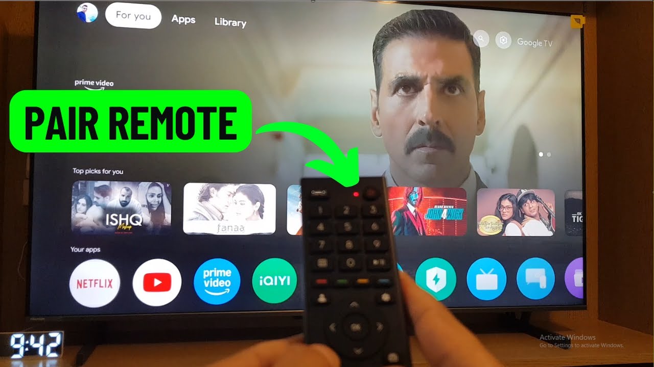 Как подключить пульт ДУ к телевизору Hisense Smart TV ✅