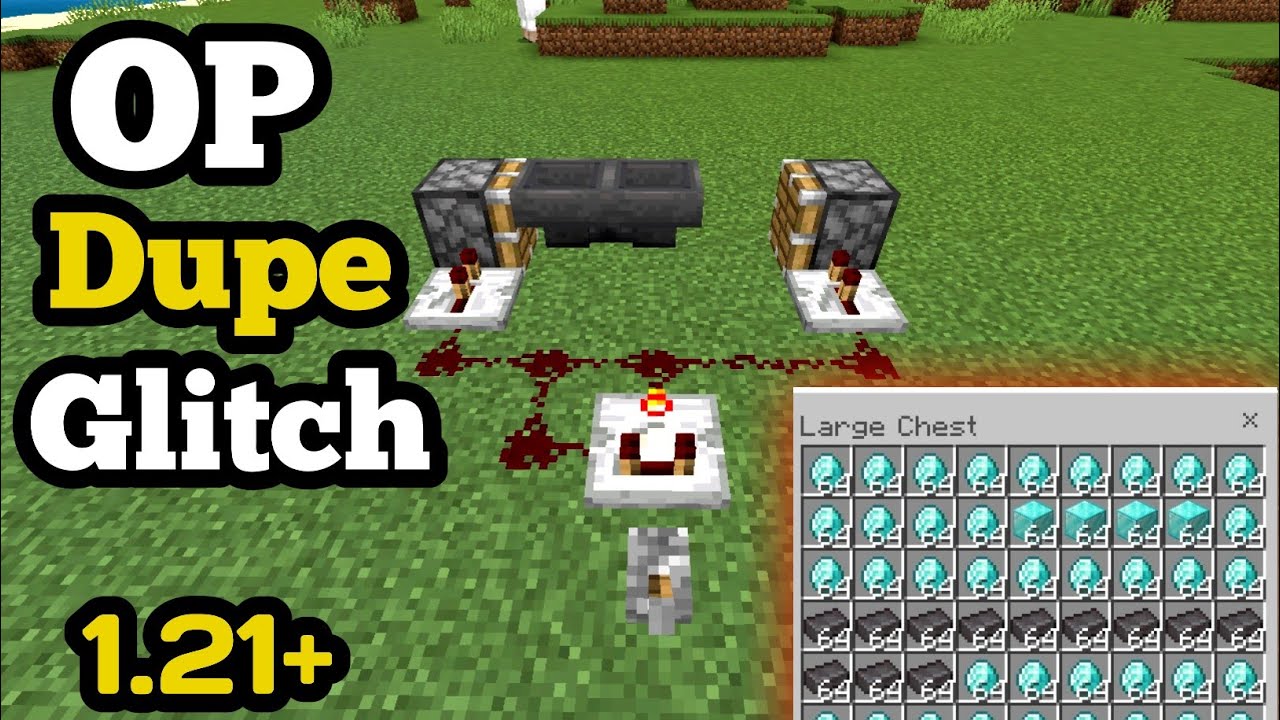 NEW Minecraft Bedrock Dupe Glitch (WORKING!) Unlimited Items | Easy and efficient | Bedrock 1.21+ |