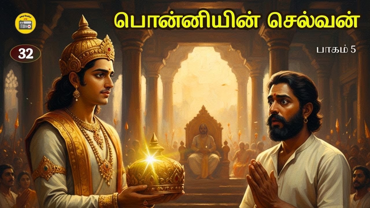 கொன்றது யாருடைய கை? | Ponniyin Selvan Novel - Part 5 - 32 |  Kathai Radio Tamil