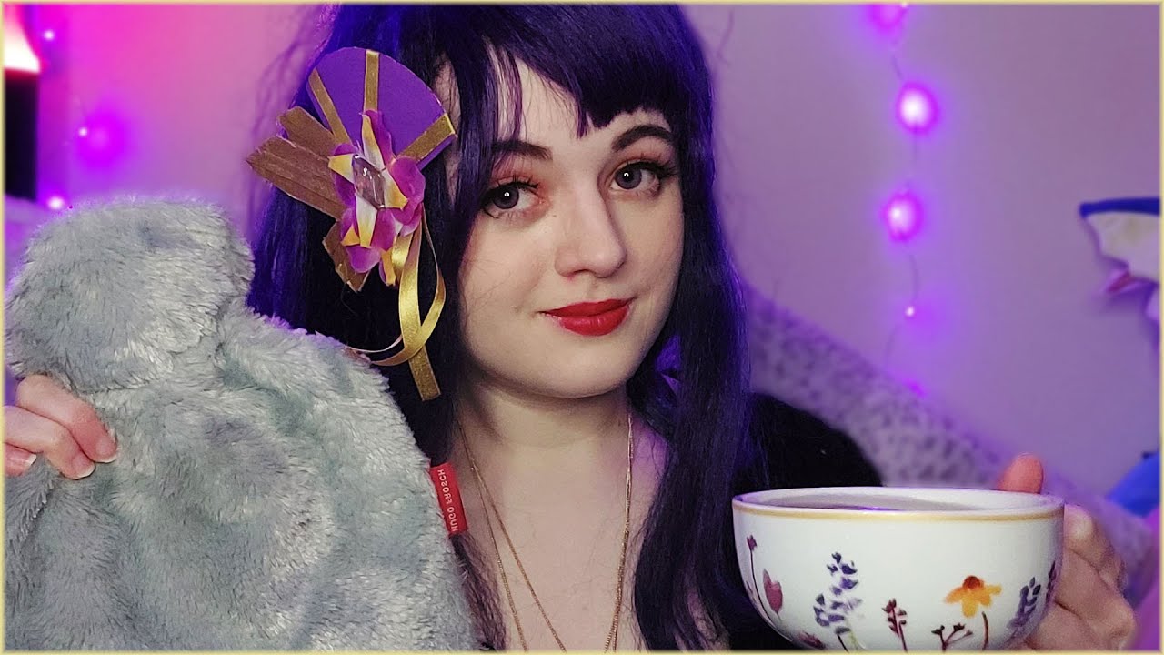 【ASMR】Raiden Shogun tucks you in ✨ Bedtime routine ~ ┃  Genshin Impact RP