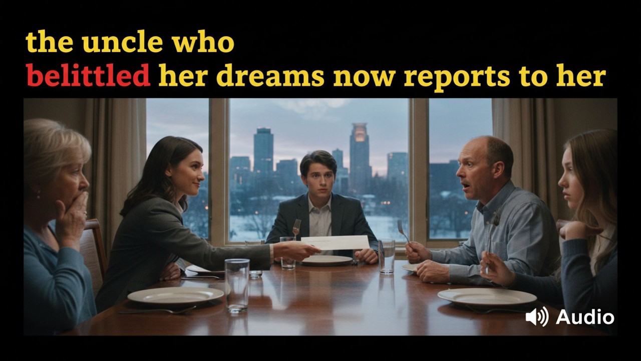 Uncle's Cruel Joke Backfires as Niece Becomes His Boss