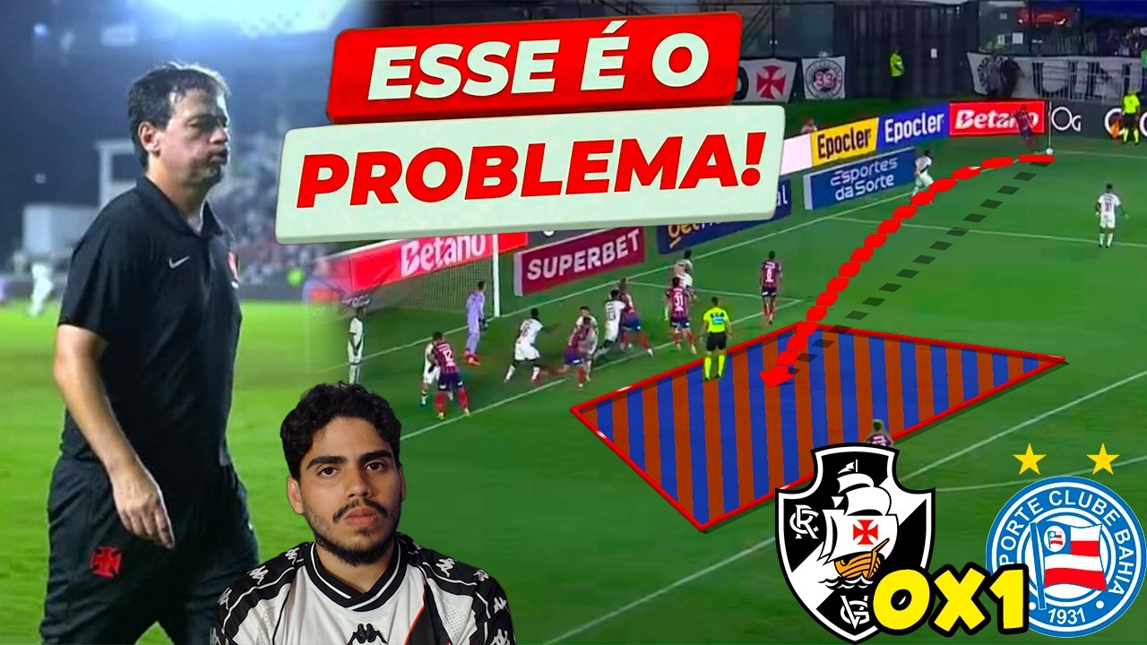 POR ISSO O VASCO DO DINIZ NÃO CONSEGUE VENCER!  POS JOGO VASCO X BAHIA!