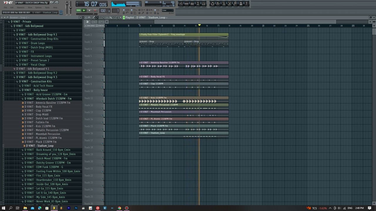 6db Bollywood Drop kits Pack
