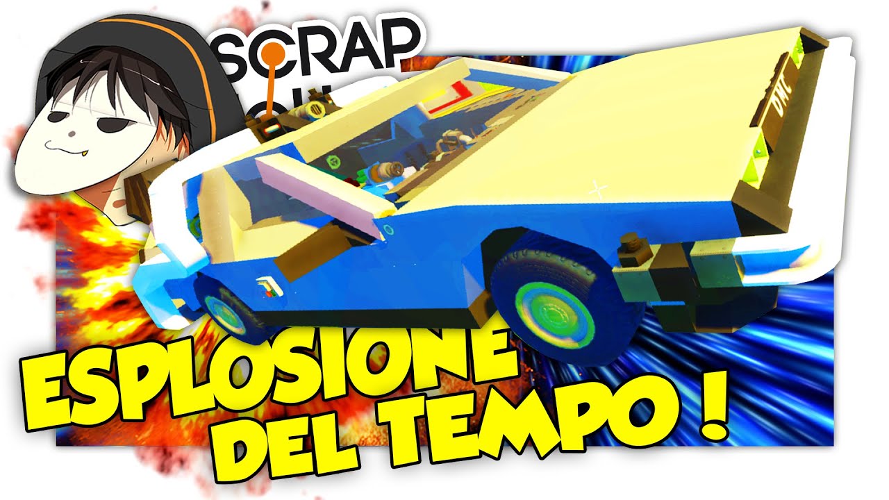 VIAGGIO NELLA MACCHINA DEL TEMPO! - Scrap Mechanic ITA Migliori Creazioni con TheLoneGamer [SpGioca]