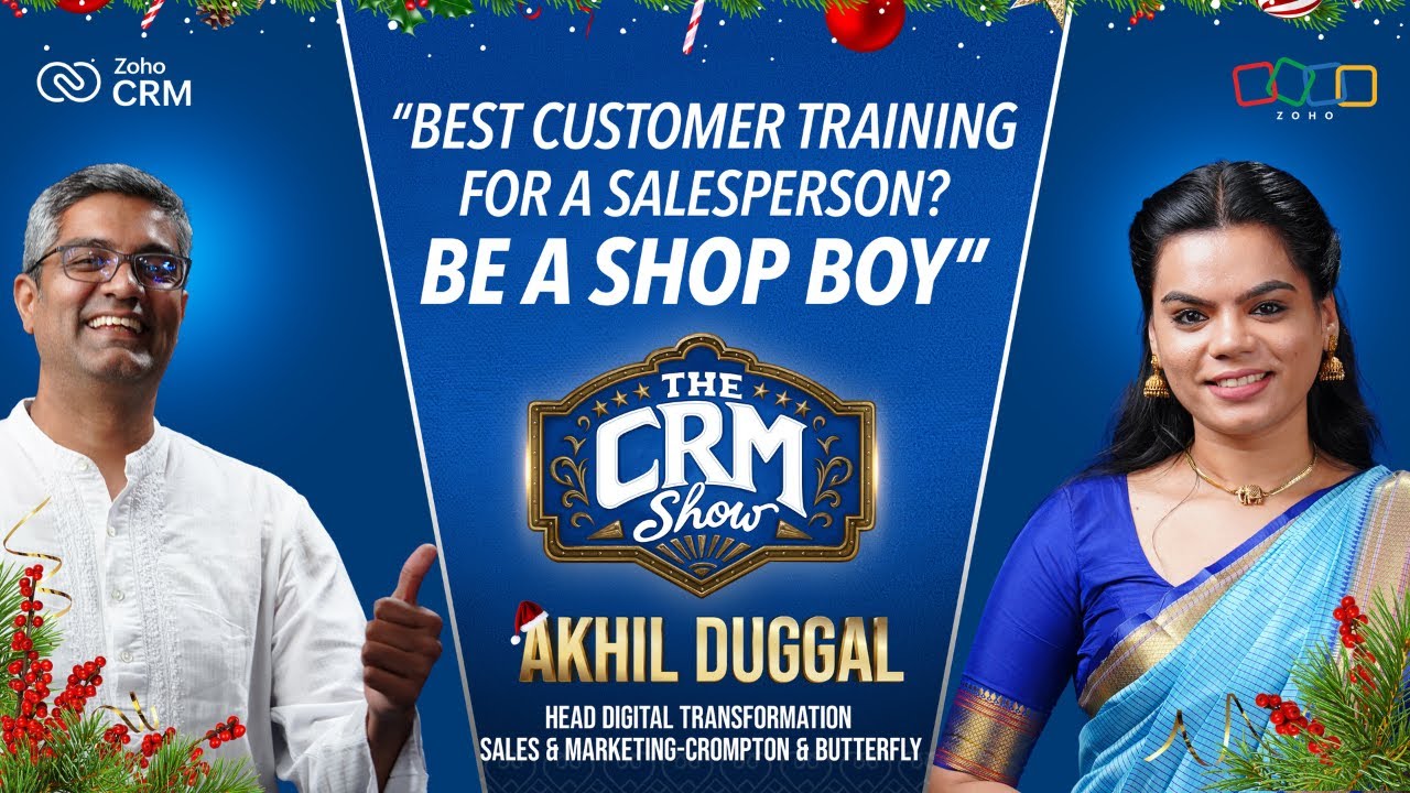 Episode 5: How CRM works in channel-driven sales - Lessons from consumer electricals | The CRM Show
