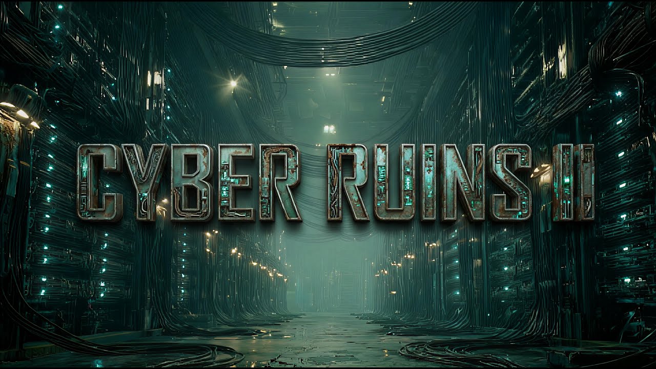 CyberRuins II: Data Tomb | 3 Hours Dark Ambient Drone for Focus, Sleep & Void