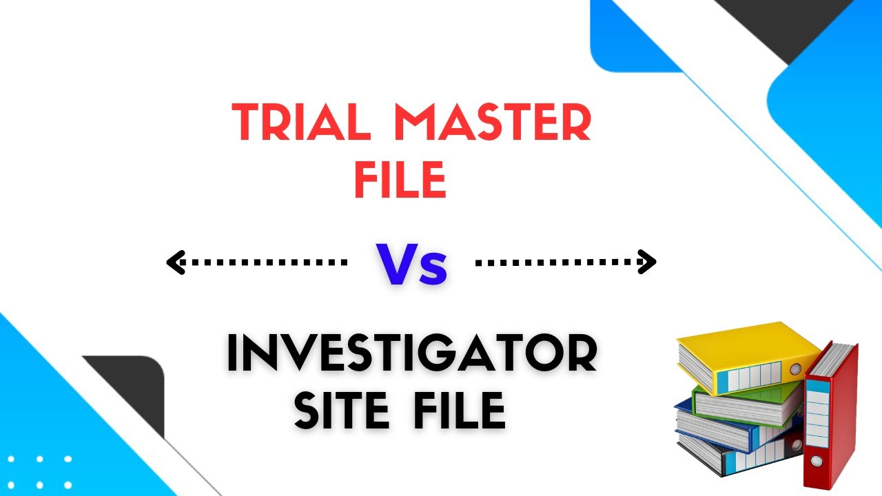 Trial Master File (TMF) I Investigator Site File (ISF) I Clinical Research #clinical #site #eTMF