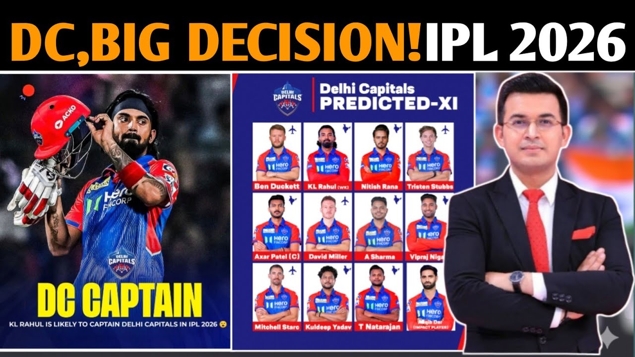 DC Captain 2026? Big Rumours, Strong Squad & Can Delhi Capitals Win IPL Final?”