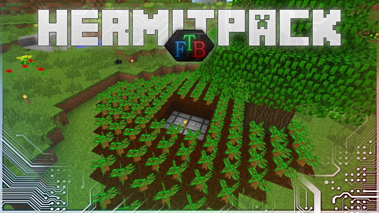 FTB HermitCraft HermitPack ~ Ep 21 ~ Forestry Farming!